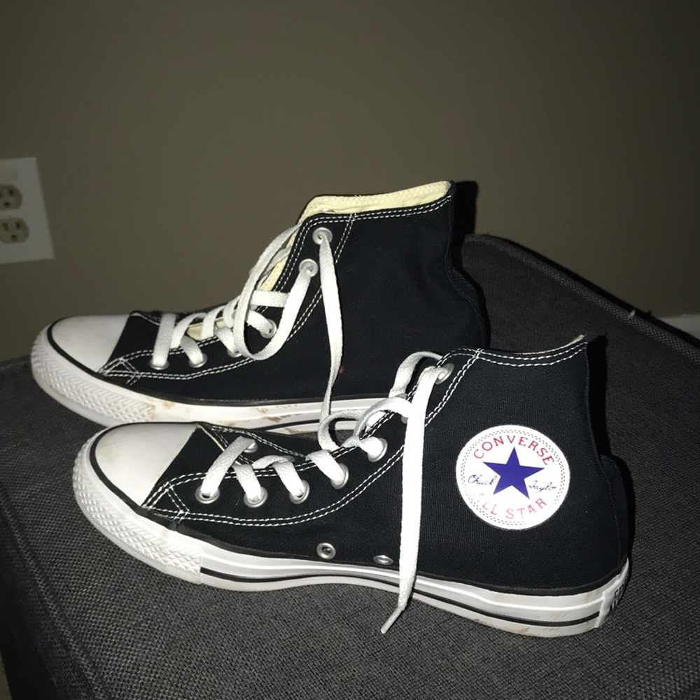 Black High Top Converse